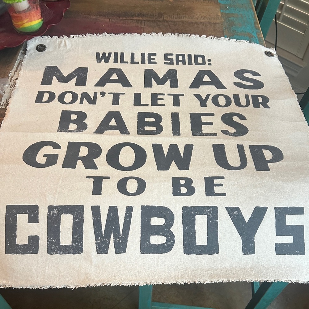 Willie Said Canvas Wall Art